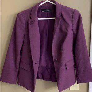 Purple blazer